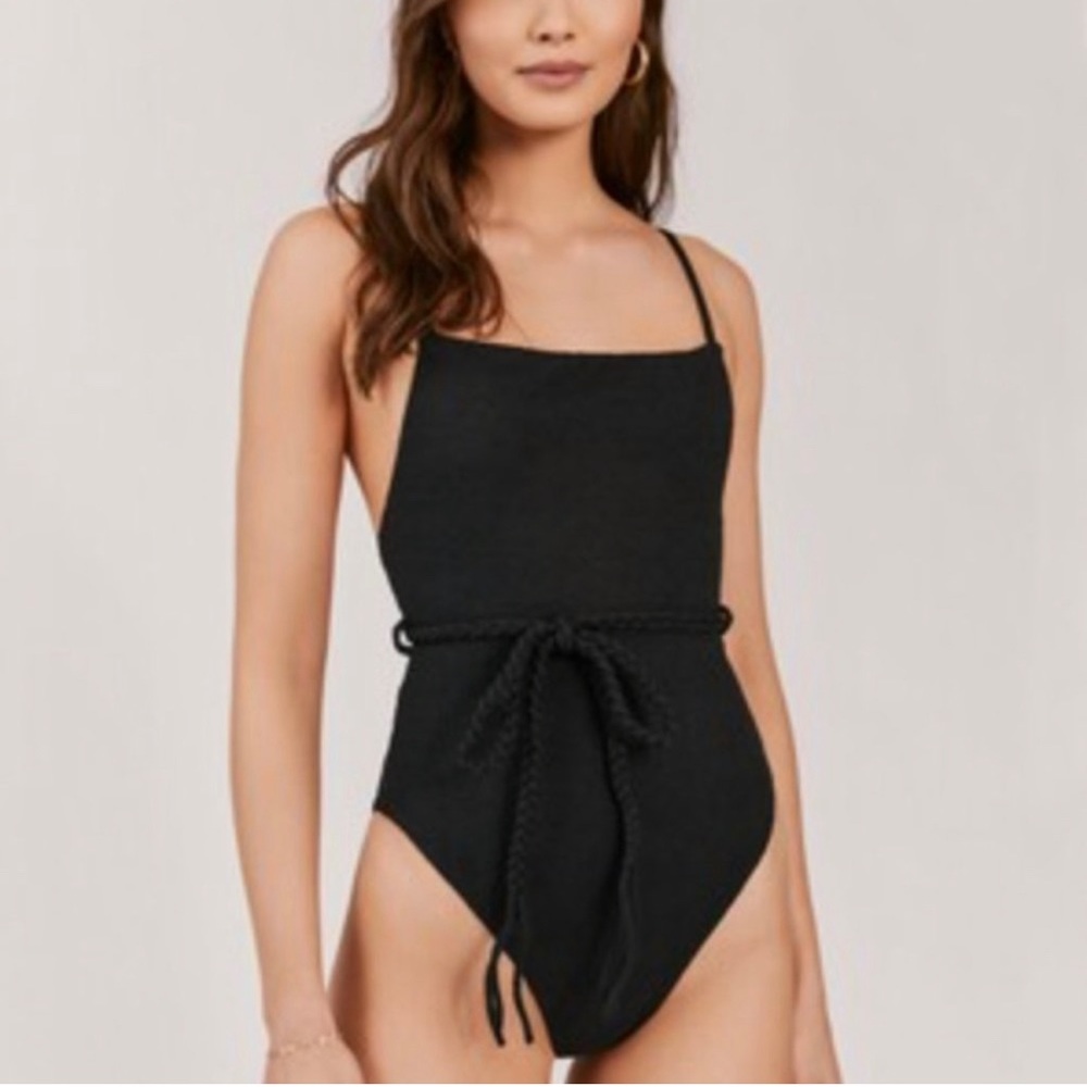 NWT | Something Navy | one piece swimsuit in black